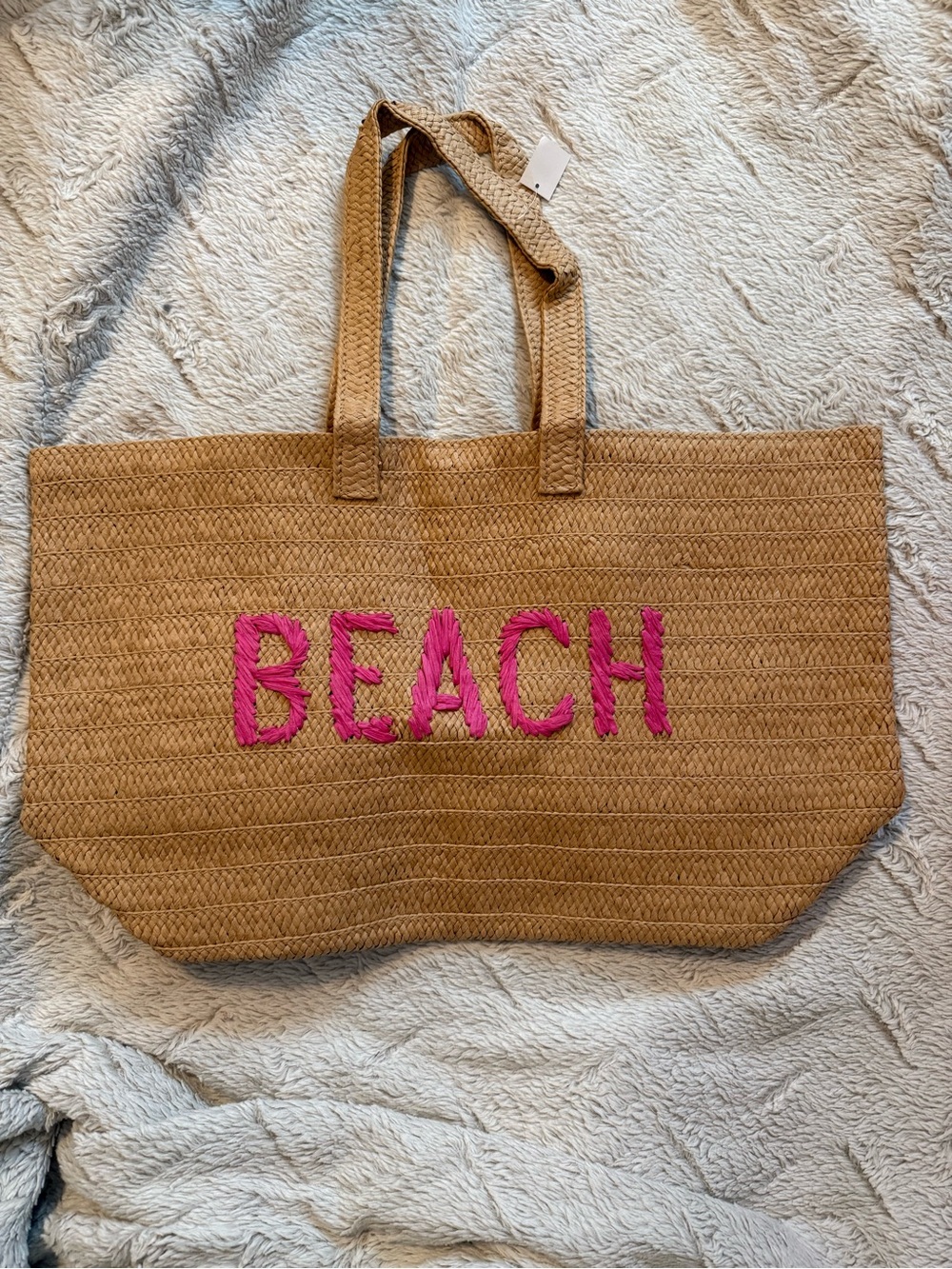 New Straw Beach Bag
